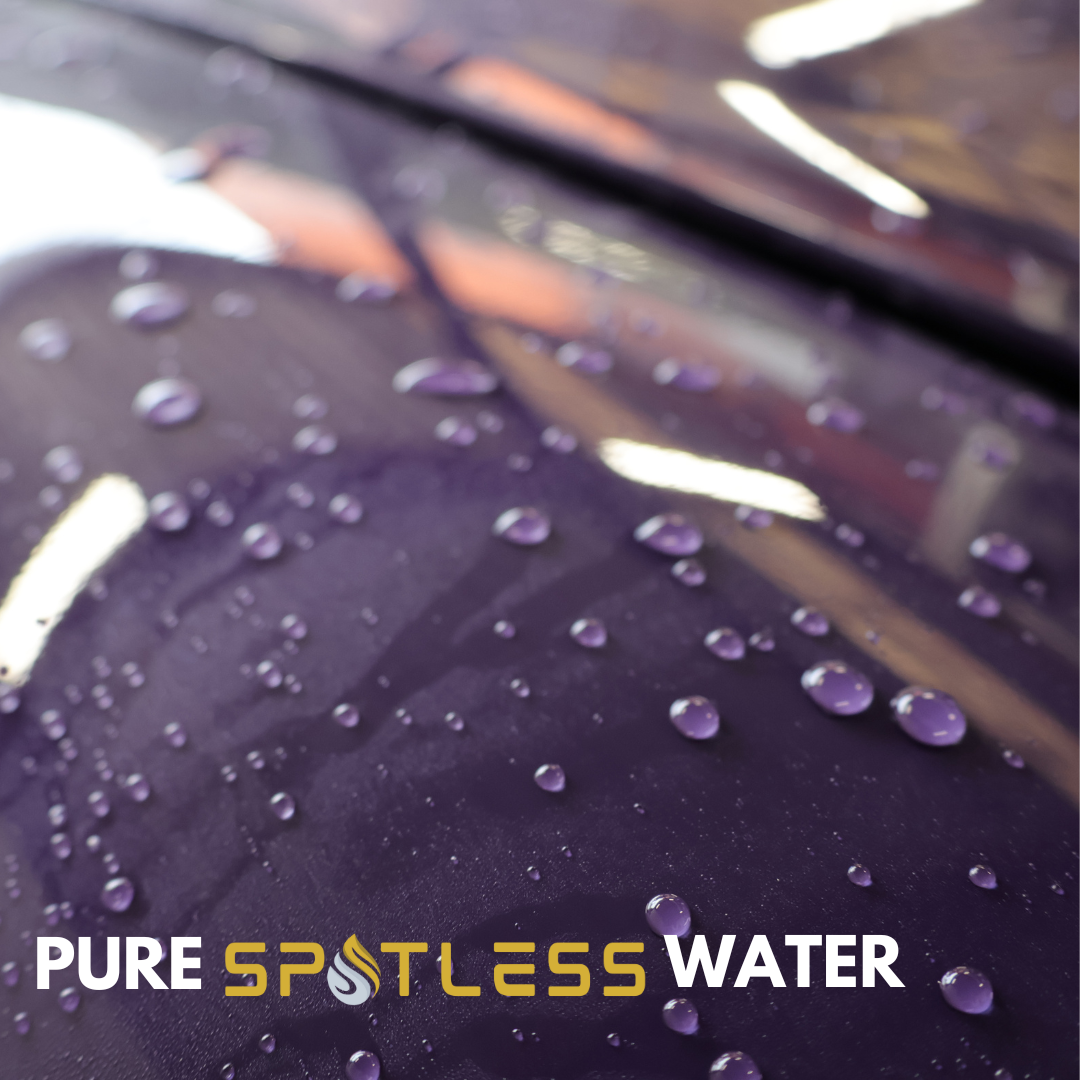 Using DI water in car Washing and Detailing